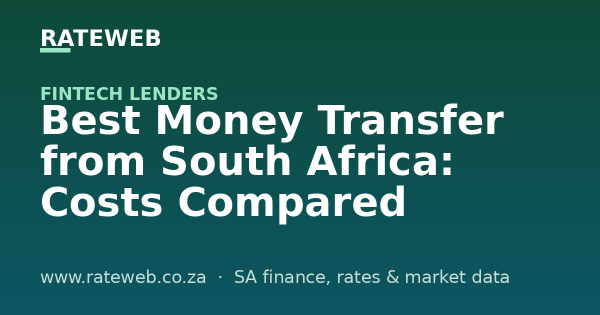 Best Money Transfer from South Africa: Costs Compared