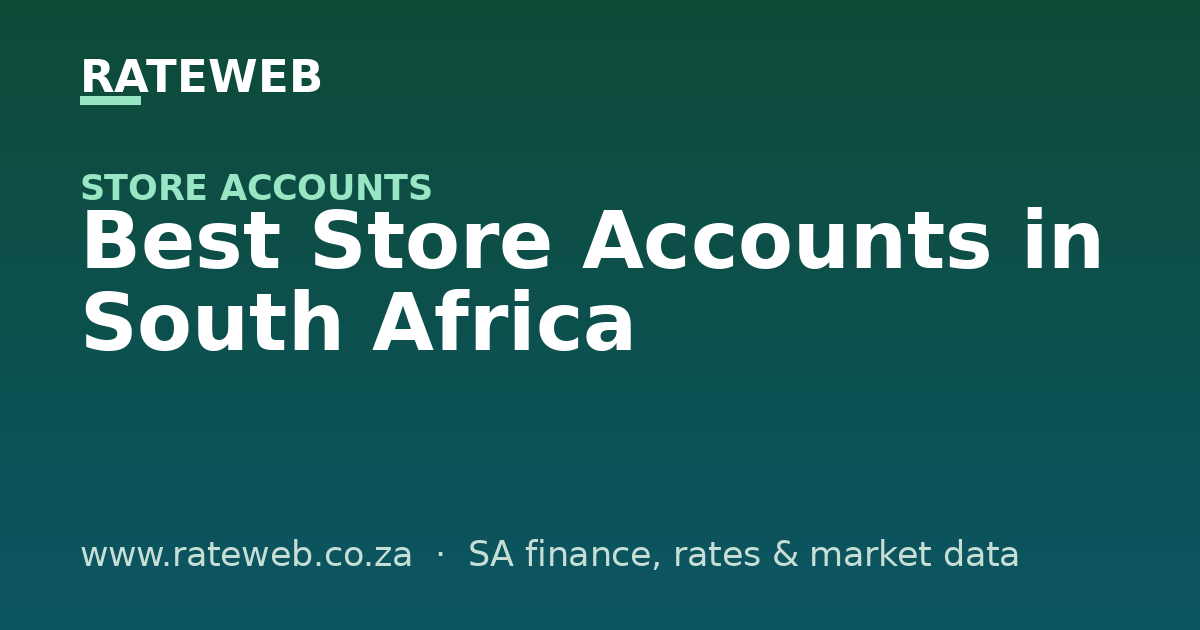 Best Store Accounts in South Africa