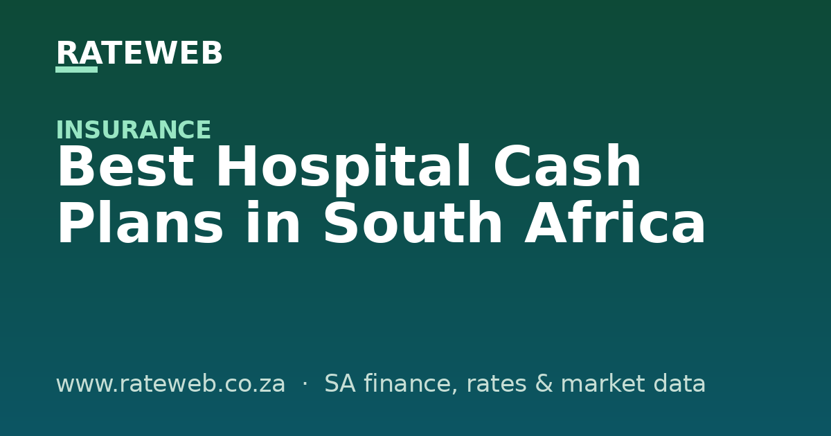 Best Hospital Cash Plans in South Africa